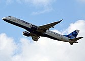 E190, JetBlue, clean