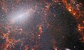NGC 5068 vue par le télescope spatial James-Webb.