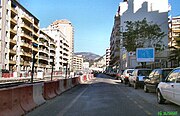 Boulevard Virgile Barel en direction du nord.