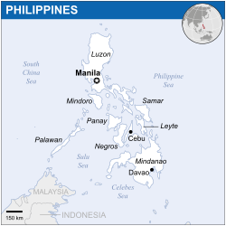 Lokasi Filipina