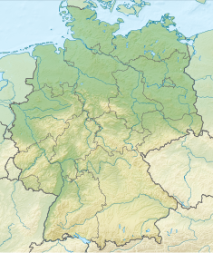 索佩壩在德國的位置