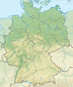 Quedlinburg na zemljovidu Njemačke