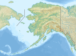 Location of Selawik Lake in Alaska, US