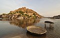 Two coracles, Hampi Ruins