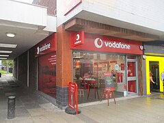 Vodafone, Carlton Street, Castleford, West Yorkshire (23rd September 2023).jpg
