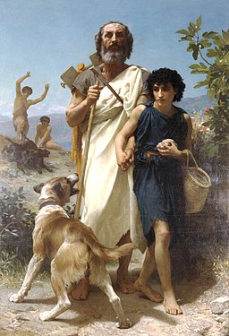 Омир и неговия водач (1874)