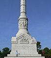 Monument installed in 1884 in Yorktown, Virginia, celebrating Rev. War victory.