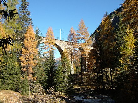 Albula viaduct III Albula-Viadukt III