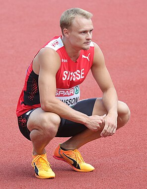 Felix Svensson bei den Europameisterschaften 2022 in München