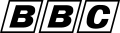 BBC's inverted variant of the second three-box logo used from 1963 until 1971.