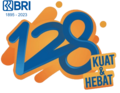 Logo 128 tahun BRI