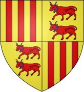 Blasón de los condes de Foix y vizcondes de Bearne