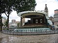 Kiosque à musique de style Belle Époque à Bilbao (Espagne).