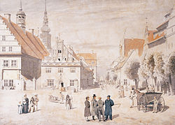 The Marketplace in Greifswald 1818