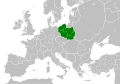 Poljska pod dinastijo Pjastov leta 1000