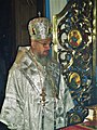 Arcebispo Jeremiasz Anchimiuk da Igreja Ortodoxa Polonesa com omofório prateado