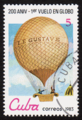 Timbre poste de Cuba, bicentenaire 1983.