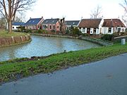 Huizen aan het Boterdiep