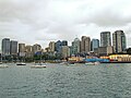 Lavender Bay (left) and Milsons Point (right) with North Sydney skyline in the background