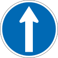 (R3-9) Proceed Straight Ahead (no turns allowed)