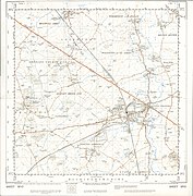 Ordnance Survey Sheet SP 83 Bletchley, Published 1956.jpg