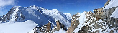 Panorámica del Mont Blanc