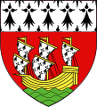 Petites Armes de Nantes.svg SVG: Lesser coats of arms of city of Nantes, Brittany, France.