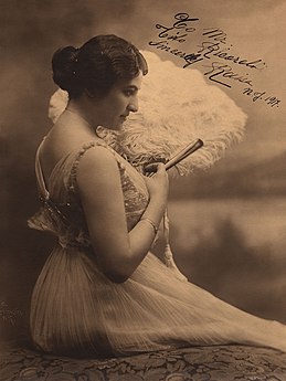 Rosa Raisa (1917) by Herman Mishkin; restored by Adam Cuerden