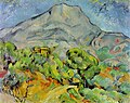 Paisaje de Cezanne (Postimpresionismo).