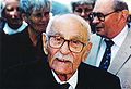 Leopold Vietoris in 2001 (Foto: Konrad Jacobs) overleden op 9 april 2002