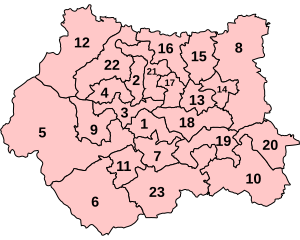 Former parliamentary constituencies in West Yorkshire