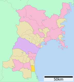 山元町位置図