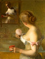 1875, tableau d'Étienne Tournes, La Toilette