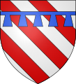 Coat of arms of Reiffenberg (or Reifenberg) family.