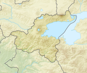 Voir sur la carte topographique de la province de Bitlis