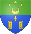 Escut de Tonens, caplòc de districte.