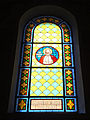 Bosentino (Trentino) – barvno okno z likom Pija X. v cerkvi sv. Jožefa