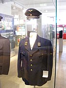 Uniform eines Zugführers der Deutschen Bundesbahn (historisch)