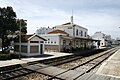 Der denkmalgeschützte Bahnhof von Olhão