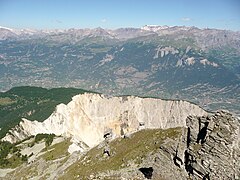 Vue de l'Illhorn à l'Illgraben.