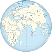 Maldives on the globe (Afro-Eurasia centered).svg