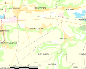 Poziția localității Ressons-le-Long