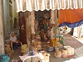 Marktstand in der Altstadt von Hanoi