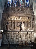 Photo du mausolée des cardinaux d'Amboise, œuvre de Roulland Le Roux et Pierre des Aubeaux