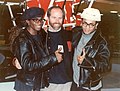 Milli Vanilli (l.u.r.) bei der Grammy-Verleihung 1990