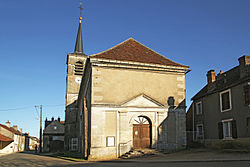 Skyline of Montillot