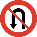 No U-turn Until and including the next crossroads.