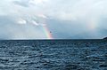 Rainbow after a squall