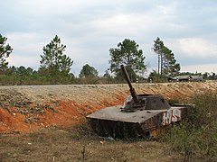 Wrecked tank in Northern Laos - panoramio.jpg