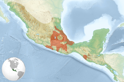 Üçlü İttifak (Aztek İmparatorluğu) haritadaki konumu